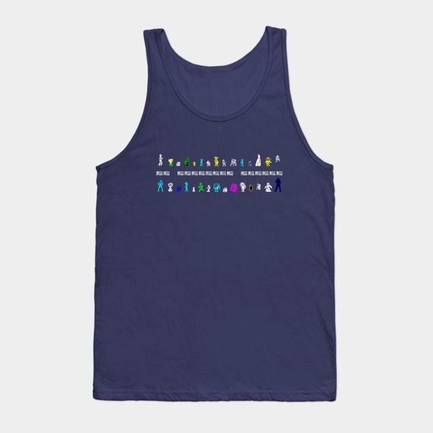 ZX Spectrum Heroes Tank Top by cunningmunki